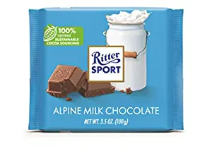 Ritter Sport Alpine Milk Chocolate - 100g