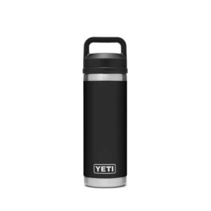 YETI® Rambler® Bottle with Chug Cap Black